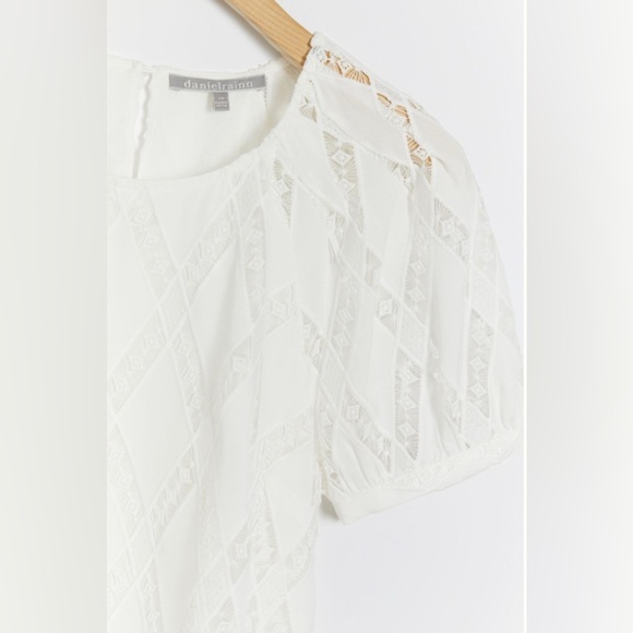 Anthropologie Daniel Rainn Anessa Lace Blouse Size XL NWT - Picture 3 of 7